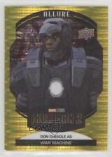 2022 Upper Deck Marvel Allure Yellow Taxi Don Cheadle War Machine as #3 02l5