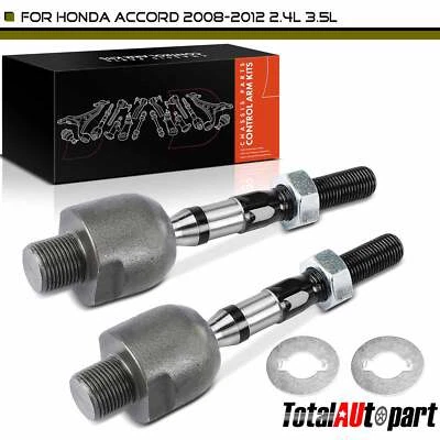 2x Extremo de barra de dirección para Honda Accord 2008 2009 2010 2011 2012 interior delantero Foto 1 de 4