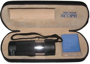 The Golf Scope Range Finder 8x21mm w/ Hard Black Case - Picture 1 of 2