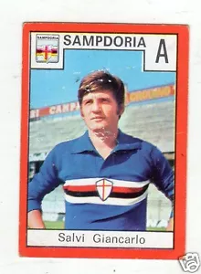 FIGUR FUSSBALLSPIELER REL 1970-71 SAMPDORIA SALVI NIE ANGEGRIFFEN - Bild 1 von 1
