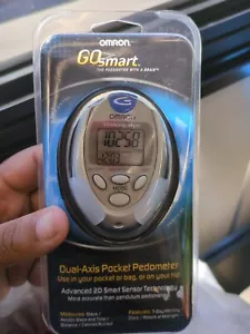 New Sealed Omron Go Smart HJ-112 2D Smartsensor Digital Pocket Pedometer A15 - Picture 1 of 5