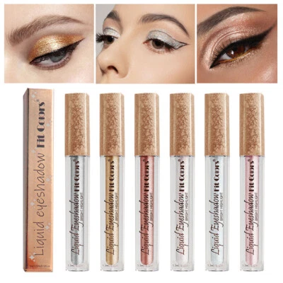 Make-Up Liquid Eyeshadow Waterproof Glitter Eyeshadow Pearlescent Eye Shadow - Image 1 of 4