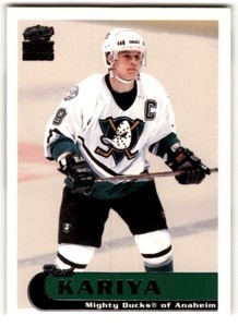 1999-00 Pacific Paramount Paul Kariya #3 Anaheim Mighty Ducks