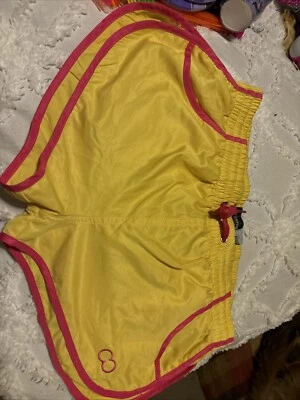 Pantalones Cortos de Baño 2Eros Amarillo Rojo Borde Traje de Baño Para Hombre Talla 34-35 Estilo Años 90’s Foto 1 de 2