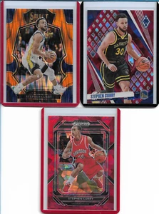 LOTE DE 3 TARJETAS - STEPHEN CURRY PARALELS (Flash Naranja y Hielo Rojo X2)!!! - Imagen 1 de 2