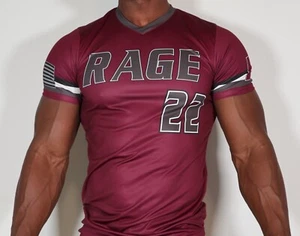 MEN'S "RAGE 22" POLYESTER SHIRT SIZE MEDIUM - Picture 1 of 4