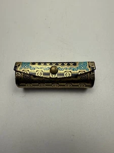 Vintage Lipstick Case Made In Italy With Mirror - Picture 1 of 6