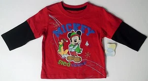 Baby boys Disney Mickey Mouse sled champ Pluto mock thermal infant size 12m - Bild 1 von 2