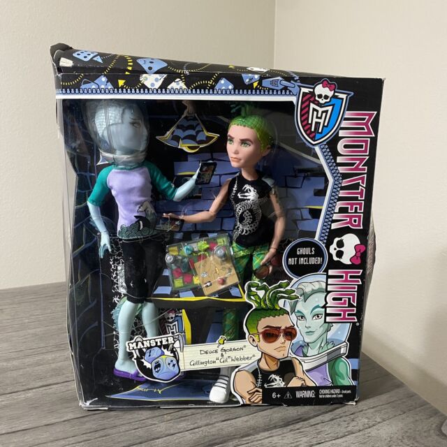 Monster High Replacement Deuce Gorgon Boy Doll With Arms & Black Earri –  The Serendipity Doll Boutique