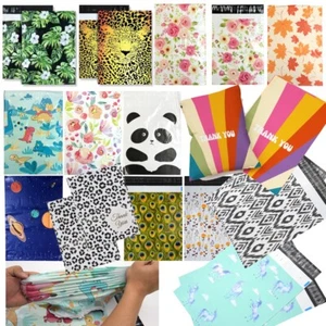 Mailing Bags Mailers Designer Printed Envelope Shipping Parcels 10x13'' 25x33cm - Picture 1 of 80