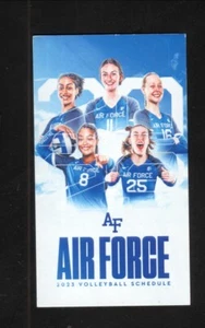 2023 Air Force Falcons Volleyball Pocket Schedule Mountain West Conference - Picture 1 of 1