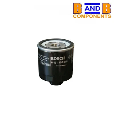 OIL FILTER VW UP SEAT Mii SKODA CITIGO 1.0L GOLF MK7 AUDI A1 BOSCH A1010 - Image 1 of 3