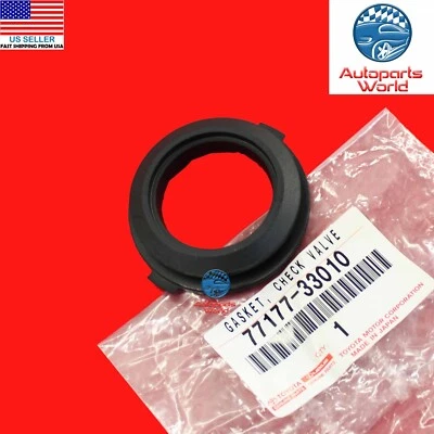 GENUINE TOYOTA CAMRY AVALON GS FUEL TANK OVERFILL CHECK VALVE GASKET 77177-33010 - Image 1 of 4