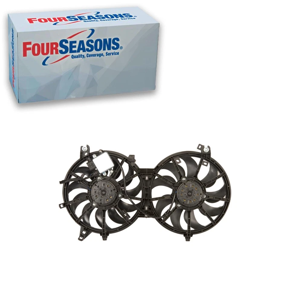 Conjunto de ventilador condensador y radiador doble 4 estaciones para Infiniti G37 2008-2013 Foto 1 de 4