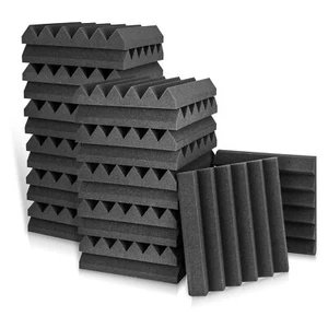 Sonic Acoustics Acoustic Foam Panels 2" X 12" X 12" Sound Absorbing Panel, S... - Picture 1 of 8