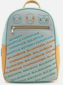 Mini mochila Pokemon Kanto Starters Loungefly nueva con etiquetas - Imagen 1 de 3