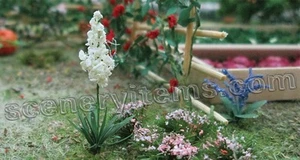 Free Shipping MP SCENERY 90 Yuccas O Scale Architectural Railroad Layout - Picture 1 of 1