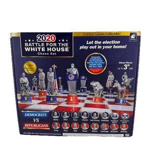 Juego de ajedrez BulbHead 2020 Battle for the White House. Nuevo sin abrir.  Tiendas rápidas - Imagen 1 de 7