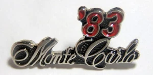 1983 MONTE CARLO Lapel Pin - Vintage - Picture 1 of 2
