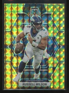 Mosaico Panini 2023 amarillo reactivo Russell Wilson Denver Broncos #65 paralelo - Imagen 1 de 2