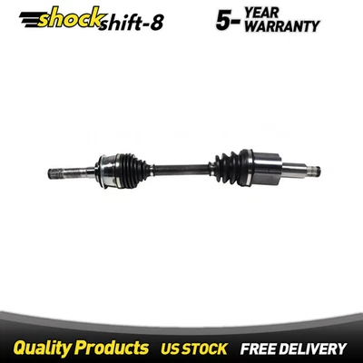 Conjunto de eixo dianteiro direito do passageiro lateral CV compatível com 1999-2003 Suzuki Vitara - Imagem 1 de 2