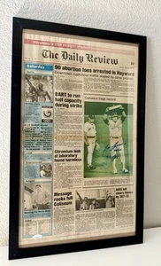 Jose Canseco Signed Original Newspaper Dated 9/24/88 **40/40** ~ JSA Witness COA - Picture 1 of 6