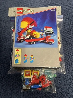 LEGO 9V Trains 4549 Road ‘N Rail Hauler 100% Complete W/Instructions Great Shape - Image 1 of 4