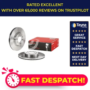 2x Brake Discs Pair Vented fits MAZDA 6 GH 1.8 Front 07 to 13 299mm Set Brembo - Picture 1 of 9