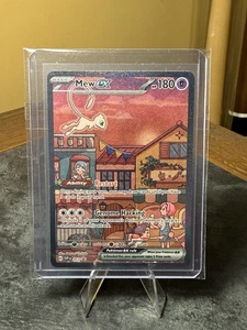 Pokemon Mew EX Holo Full Art Black Star Promo Scarlet & Violet 151 UPC 2023 053 - Picture 1 of 2