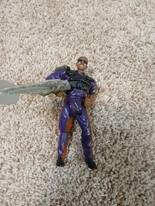 MIB MEN IN BLACK - Flame-Blastin' Jay - Action Figure Vintage 1997 Galoob Toys - Picture 1 of 6