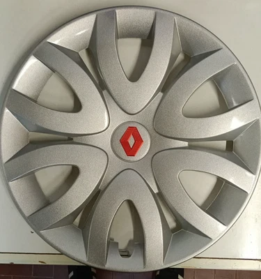 LOT DE 4 ENJOLIVEURS RENAULT  CLIO/MODUS/ MEGANE /ZOE/ POUR JANTES 15" - Photo 1/3