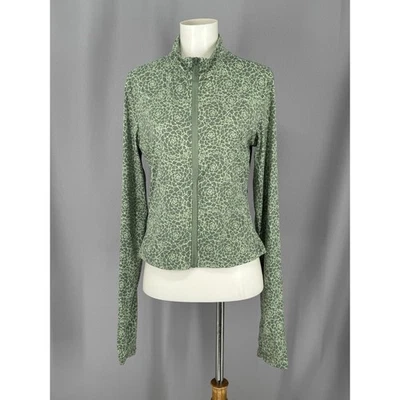Chaqueta Buff Bunny XL Verde Recortada Floral Energía Atlética Ocio Gimnasio Entrenamiento Foto 1 de 4