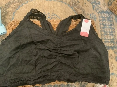 Cacique 黑色蕾丝文胸 26/28 全新带标签 — 第 1/3 张图片