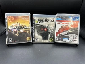 PS3 Need For Speed Undercover| Pro Street| Most Wanted CIB - Picture 1 of 2