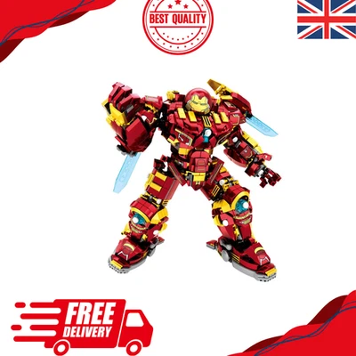 Bloques de construcción Marvel Avengers Iron Man Superhéroes modelo 1452 piezas Foto 1 de 3