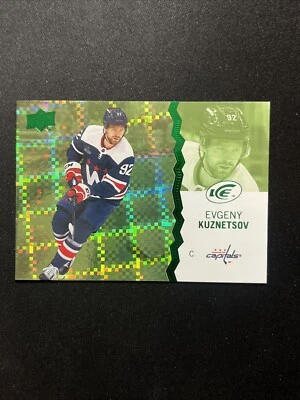 23-24 UD Ice Hockey Green Parallel 39 Evgeny Kuznetsov - Image 1 of 2