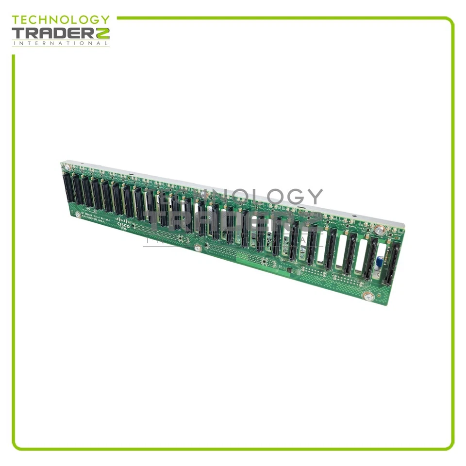 74-10156-01 Cisco UCS C240 24-Slot Disk SAS Backplane Board W/ 1x Controller - Image 1 of 3