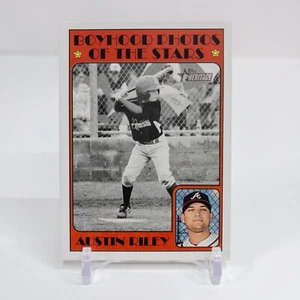 Austin Riley 2021 Topps Heritage #150 Atlanta Braves Boyhood Photos of the Stars - Picture 1 of 2
