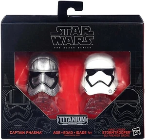 Hasbro Star Wars The Black Series: Captain Phasma & Stormtrooper Titanium Series - Picture 1 of 3