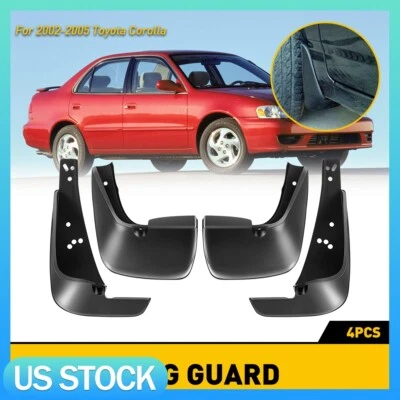 FIT TOYOTA 2002-2005 COROLLA FOR ALTIS FLAP FLAPS MUD SPLASH GUARDS MUDGUARDS - Image 1 of 4