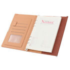 Pu Business Notebook Notepads A5 Pocket Planner Portable Schedule