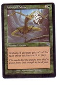 MTG MERCADIAN MASQUES ANCESTRAL MASK ERROR MISCUT MISPRINT MAGIC THE GATHERING