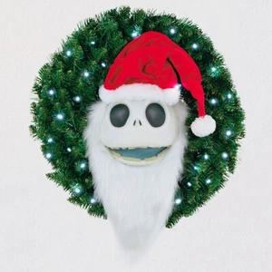 Disney Tim Burton The Nightmare Before Christmas Jack Skellington 24" Wreath New - Picture 1 of 2