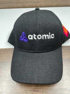 Cappello fiore atomico hawaiano nero promo cinturino berretto posteriore - Foto 1 di 7