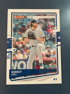 2020 Donruss Gerrit Cole New York Yankees #115 - Picture 1 of 2