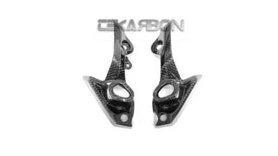 2015 - 2017 Yamaha FZ07 MT07 100% Full Carbon Fiber Headlight Side Panels - Image 1 of 4