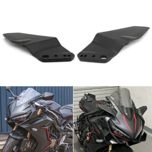 Par de alerones aerodinámicos Winglet para Kawasaki Ninja 250 Honda CBR600RR - Imagen 1 de 5