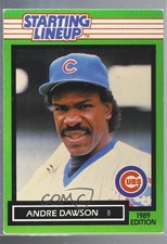 1989 Starting Lineup Cards Andre Dawson HOF