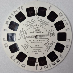 1959 View-Master Lassie und Timmy in The Foolish Hunter Rolle B4743 - Bild 1 von 1