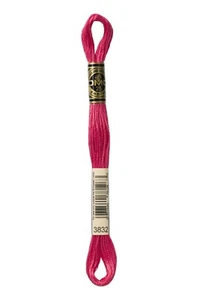 DMC - Color # 3832 - (Strawberry) -- Embroidery Floss -- Per Skein - Picture 1 of 1